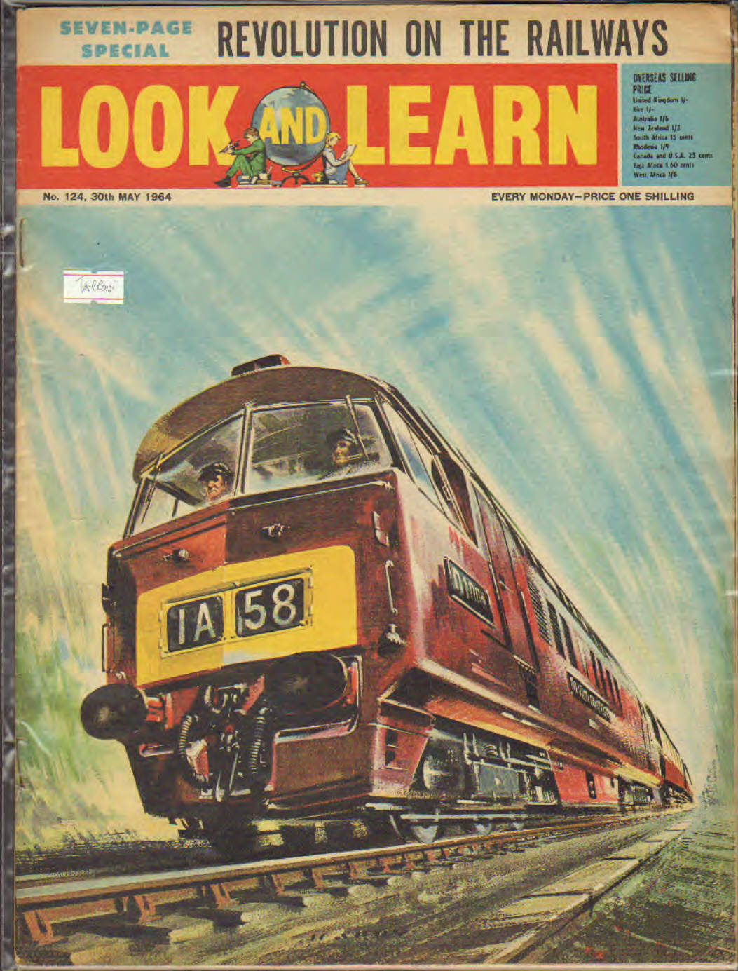 Look and Learn n.124 contiene illustrazioni di Tacconi