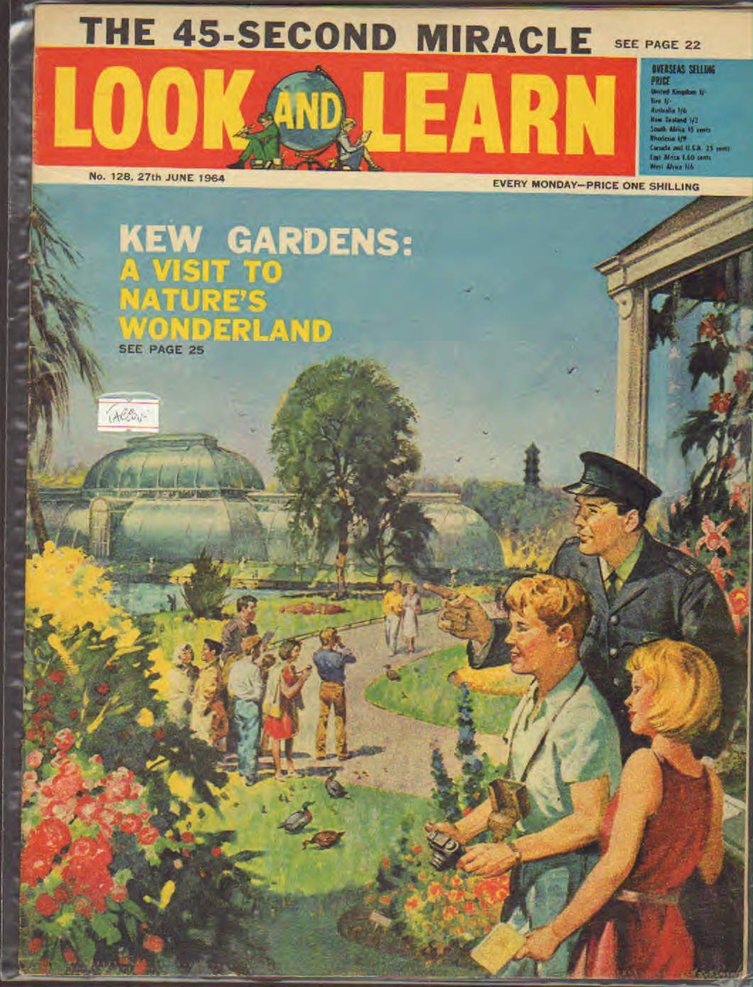 Look and Learn n.128 contiene illustrazioni di Tacconi
