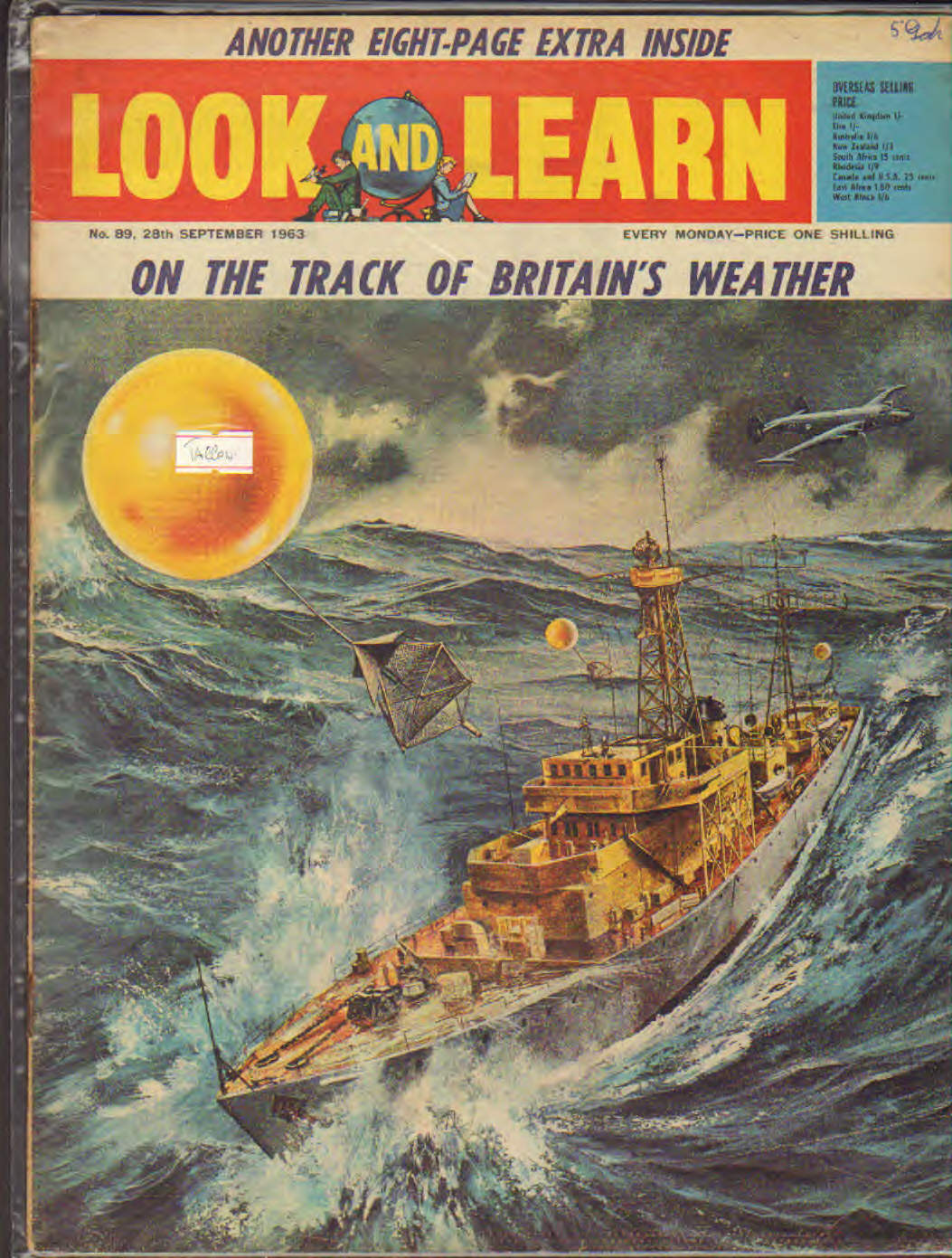 Look and Learn n. 89 contiene illustrazioni di Tacconi