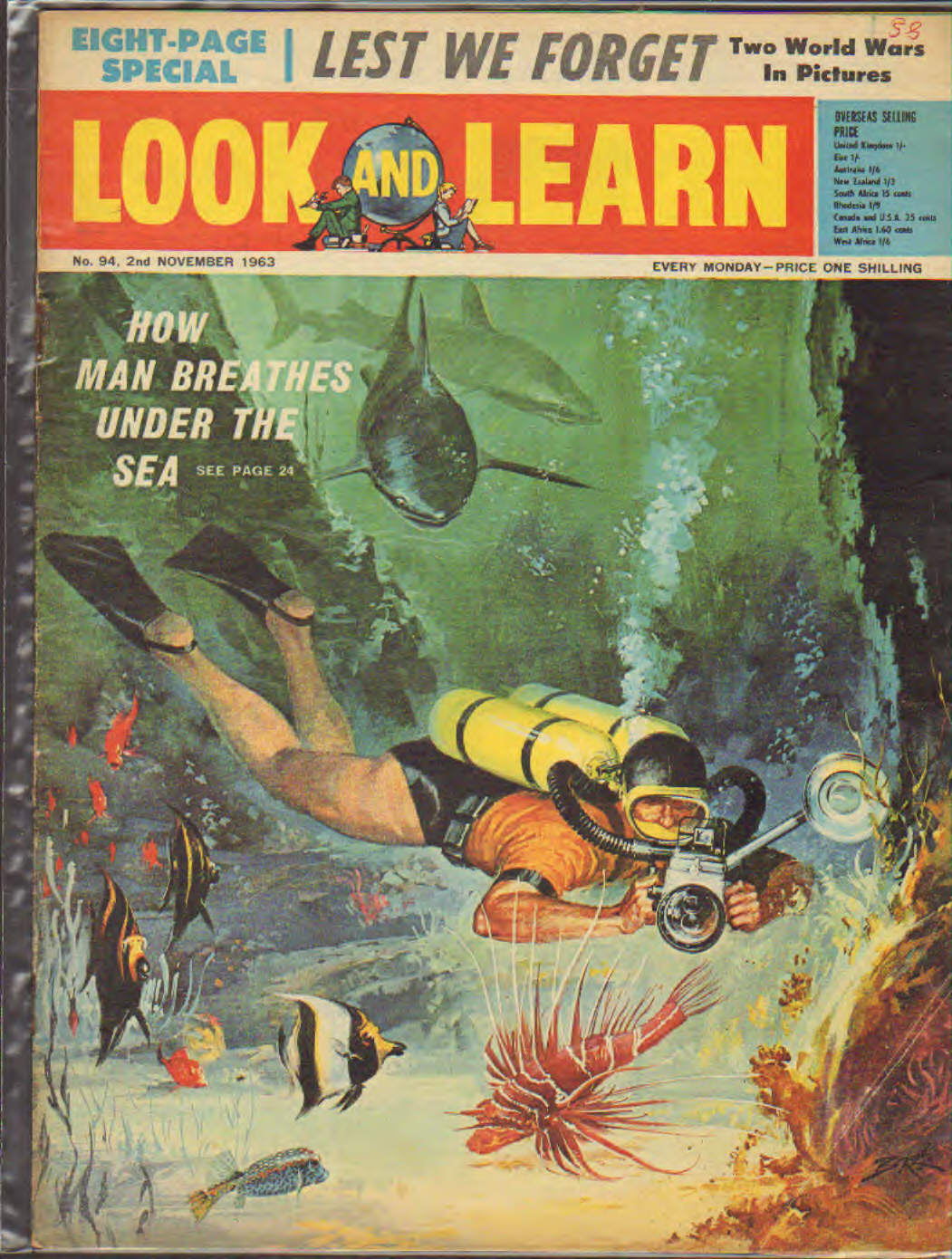 Look and Learn n. 94 contiene illustrazioni di Tacconi