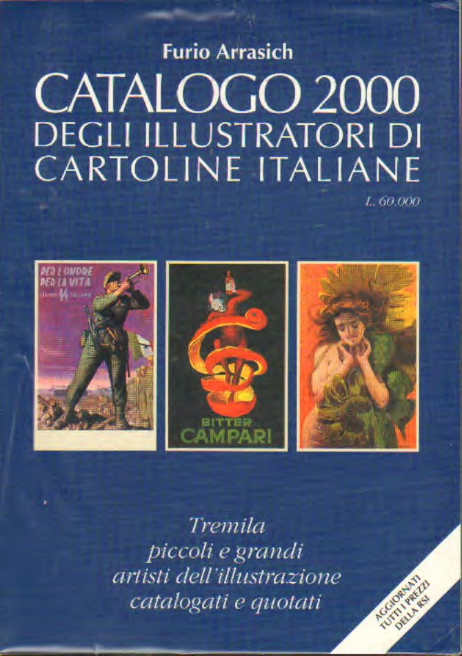 Arrasich - Catalogo 2000 degli illustratori di cartoline italian