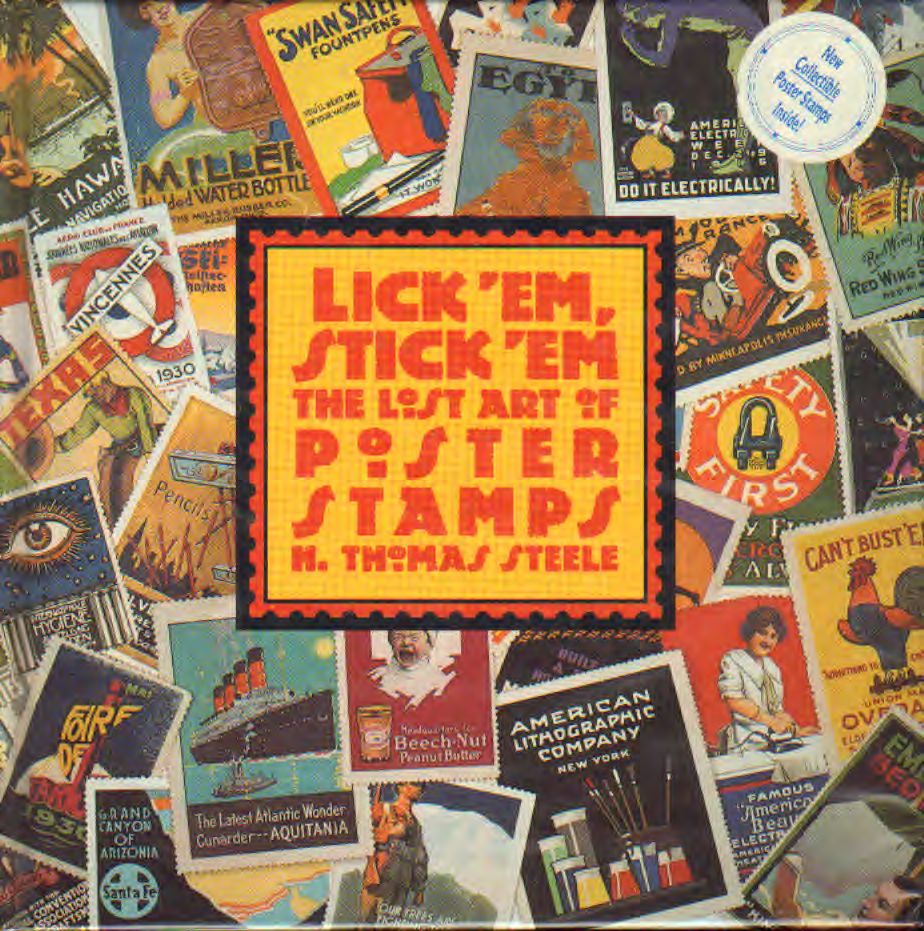 AA.VV. - Lick'em, stick'em the lost art of poster stamps