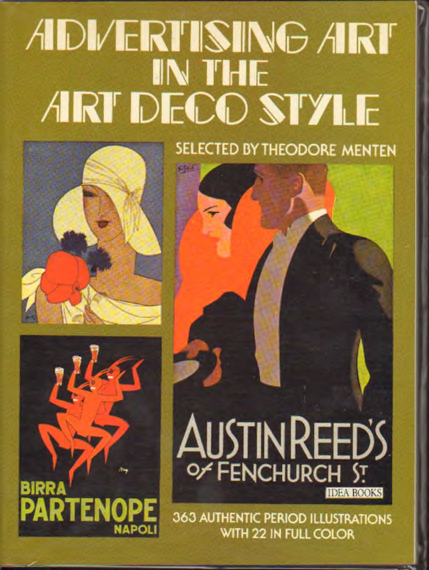 AA.VV - Advertising art in the art deco style