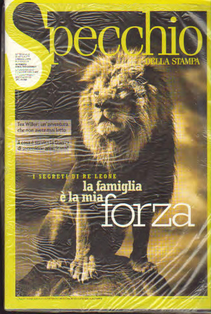 Specchio della Stampa 119/1998 Tex inedito