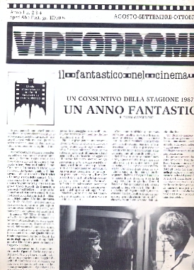 Videodrome - Anno 1 - n. 2-3-4 - 1988